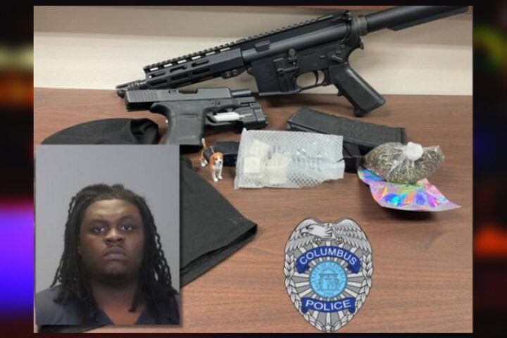 Columbus man arrested for psychedelic mushroom chocolates, guns, after car crash