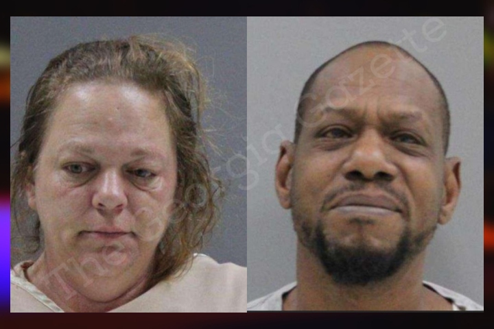 Clayton couple arrested for holding elderly woman down in chair, severely beating her over parking spot